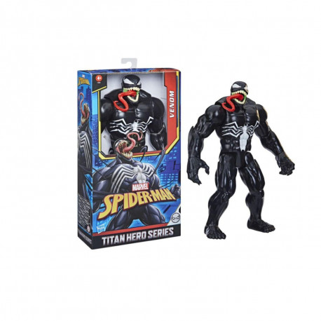 HASBRO MARVEL SPIDER-MAN TITAN HERO SERIES DELUXE VENOM TOY 30CM ACTION FIGURE TOYS FOR KIDS 4+AGES OFFICIAL PRODUCT