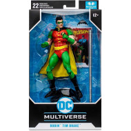 FIGURA ROBIN MCFARLANE TOYS DC MULTIVERSE ROBIN TIM DRAKE ROBIN REBORN 7 POLLICI ACTION FIGURE DC COMICS WB BATMAN