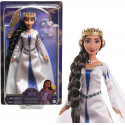 MATTEL DISNEY WISH REGINA AMAYA DI ROSAS FILM BAMBOLA SNODATA CON ABITO REGALE CORONA ACCESSORI RIMOVIBILI INCLUSI
