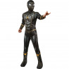 MARVEL SPIDER MAN 3 BAMBINI 8/10ANNI COSTUME DELUXE VERSIONE 2 COSTUME COMPLETO TUTA IMBOTTITA C/COPRISCARPE E MASCHERA