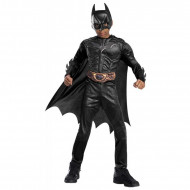 COSTUME BATMAN BLACK LINE DELUXE 5/6 ANNI VESTITO CARNEVALE TUTA IMBOTTITA CON MANTELLO E MASCHERA ORIGINAL NO ACCESSORI