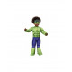 COSTUME HULK DELUXE 3/4 ANNI VESTITO CARNEVALE TUTA IMBOTTITA CON COPRISCARPE E MEZZAMASCHERA SPIDEY MARVEL NO ACCESSORI