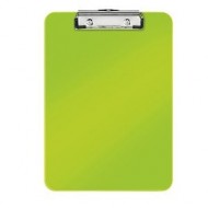 PORTABLOCCO IN PVC CON MOLLA FORMATO A4 23X32CM.COLORE VERDE CON PATTINA RICHIUDIBILE