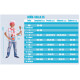 COSTUME DELFINO BABY 1/2 ANNI VESTITO PAGLIACCETTO E COPRICAPO BIANCO E AZZURRO PER TRAVESTIMENTI DI CARNEVALE RUBIES