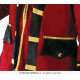 COSTUME CARNEVALE CAPITANO UNCINO PIRATA ADULTO TAGLIA UNICA VESTITO COMPLETO DI GIACCA/PANTALONE/GILET COD.80515