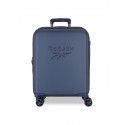 TROLLEY DA VIAGGIO REEBOK FRANKLIN IN ABS 4 DOPPIE RUOTE 2 ZIP ESPANDIBILE VALIGIA CABINA 40X55X20CM CHIUSURE A COMBINAZ