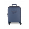 TROLLEY DA VIAGGIO REEBOK FRANKLIN IN ABS 4 DOPPIE RUOTE 2 ZIP ESPANDIBILE VALIGIA CABINA 40X55X20CM CHIUSURE A COMBINAZ