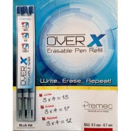 RICAMBIO PREMEC COMP. FRIXION PILOT E PREMIUM PAPER MATE REPLAY ERASABLE REFILL OVER X ERASABLE 0.7 BLU B12 SWITZERLAND