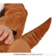 COSTUME BABY T-REX 18/24 MESI VESTITO CARNEVALE E HALLOWEEN DINOSAURO COMPLETO MONOTUTA CON CAPUCCIO E CODA NO ACCESSORI