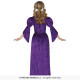 COSTUME CARNEVALE MEDIEVALE 5/6 ANNI A TEMA MEDIOEVO LADY PRINCIPESSA DI CORTE NOBILDONNA SOLO VESTITO NO ACCESSORI