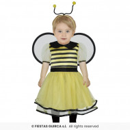 COSTUME CARNEVALE MOUSY TOPOLINA BABY 12/18MESI VESTITO E CERCHIETTO TRAVESTIMENTI A TEMA MINNIE NON ORIGINALE NO ACCESS