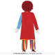 COSTUME CLOWN BABY 7/9 ANNI VESTITO CARNEVALE PAGLIACCIO COMPLETO DI GIACCA CAMICIA CON PAPILLON PANTALONI NO ACCESSORI