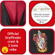 COSTUME HERMIONE HARRY POTTER GRIFONDORO VESTITO CLASSICO PER BAMBINI 3/4ANNI TUNICA CON CAPPUCCIO E FERMAGLIO ORIGINAL