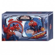 SET REGALO SPIDERMAN MARVEL SVEGLIA E SALVADANAIO LATTA PRODOTTO ORIGINALE