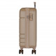 TROLLEY DA VIAGGIO ABS 4 RUOTE MOVOM GALAXY CHAMPAGNE BAGAGLIO A MANO 40X55X20CM CHIUSURA A COMBINAZIONI GARANZIA 2 ANNI