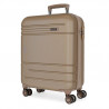 TROLLEY DA VIAGGIO ABS 4 RUOTE MOVOM GALAXY CHAMPAGNE BAGAGLIO A MANO 40X55X20CM CHIUSURA A COMBINAZIONI GARANZIA 2 ANNI