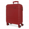 TROLLEY DA VIAGGIO ABS 4 RUOTE MOVOM GALAXY BORDEAUX BAGAGLIO A MANO 40X55X20CM CHIUSURA A COMBINAZIONI GARANZIA 2 ANNI