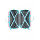 TROLLEY CAVALCABILE 4 RUOTE ABS PRINCIPESSE DISNEY ORIGINAL 45X31X20CM VALIGIA BAGAGLIO A MANO CHIUSURE A COMBINAZIONE