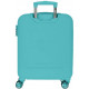 TROLLEY DA VIAGGIO ABS 4 RUOTE MOVOM GALAXY TURCHESE BAGAGLIO A MANO 40X55X20CM CHIUSURA A COMBINAZIA GARANZIA 2 ANNI