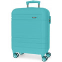 TROLLEY DA VIAGGIO ABS 4 RUOTE MOVOM GALAXY TURCHESE BAGAGLIO A MANO 40X55X20CM CHIUSURA A COMBINAZIA GARANZIA 2 ANNI