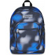 SEVEN ZAINO SCUOLA FREETHINK BLU NERO 34L 33X44X20CM ZAINO DOPPIO SCOMPARTO CON TASCA PER PC E TASCA PER BORRACCIA