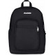 ZAINO SCUOLA INVICTA DOPPIO SCOMPARTO ZAINO NERO JELEK PLAIN BACKPACK 43X32X25CM TASCHE PER PC E BORRACCIA SEVEN ITALY