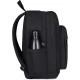 ZAINO SCUOLA INVICTA DOPPIO SCOMPARTO ZAINO NERO JELEK PLAIN BACKPACK 43X32X25CM TASCHE PER PC E BORRACCIA SEVEN ITALY