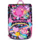 SJ GANG STYLE JAM GANG ZAINO SCUOLA ESTENSIBILE BIG FUCSIA ZAINO CON DIVISORIO INTERNO TASCA CON LED CUORE27X39X16CM 24L