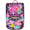 SJ GANG STYLE JAM GANG ZAINO SCUOLA ESTENSIBILE BIG FUCSIA ZAINO CON DIVISORIO INTERNO TASCA CON LED CUORE27X39X16CM 24L