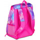 SEVEN SJ GANG STYLE JAM GANG ZAINO SCUOLA ESTENSIBILE BIG FUCSIA CON DIVISORIO INTERNO TASCA CON PATCH RIPOSIZIONABILI