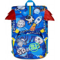SEVEN SJ GANG FLYROCKET BOY GANG ZAINO SCUOLA ESTENSIBILE BIG CON DIVISORIO INTERNO PATTINA CON PATCH RIPOSIZIONABILI