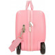 TROLLEY CAVALCABILE ABS HELLO KITTY ORIGINAL 4 RUOTE 2 GIREVOLI 50X38X20CM VALIGIA BAGAGLIO CABINA CHIUSURA A COMBINAZIO