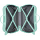 TROLLEY CAVALCABILE ABS 4 RUOTE FROZEN FIND YOUR DESTINY TURCHESE DISNEY 31X45X20CM CON TRACOLLA VALIGIA DA CABINA