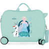 TROLLEY CAVALCABILE ABS 4 RUOTE FROZEN FIND YOUR DESTINY TURCHESE DISNEY 31X45X20CM CON TRACOLLA VALIGIA DA CABINA