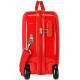 TROLLEY CAVALCABILE4 RUOTE ABS MICKEY ENJOY THE DAY OH BOY DISNEY 50X38X20CM VALIGIA ROSSA DA CABINA 2CHIUS.A COMBINAZI.
