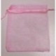 SACCHETTI ORGANZA COLORE 3 ROSA MISURA 15X8,5CM.CON TIRANTE