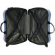 TROLLEY CAVALCABILE ABS 4 RUOTE MICKEY CELESTIAL DREAME DISNEY 50X38X20CM CON TRACOLLA VALIGIA AZZURRO JEANS DA CABINA