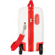 TROLLEY DA VIAGGIO CAVALCABILE 4 RUOTE ABS MARVEL SPIDERMAN AUTHENTIC 31X45X20CM VALIGIA DA CABINA LEGGERA CON TRACOLLA