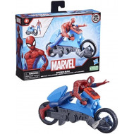 MARVEL SPIDER MAN WEB CYCLE 5.75-INCH FIGURE MARVEL UOMO RAGNO SU MOTO 15,2CM HASBRO OFFICIAL PRODUCT