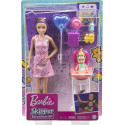 BARBIE BAMBOLA SKIPPER BABYSITTER E BEBÈ CON ACCESSORI A TEMA FESTA GIOCATTOLO PER BAMBINI 3+ANNI MATTEL