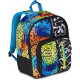 ZAINO SCUOLA ORGANIZZATO EVER WRITER BOY SJ GANG ZAINO DOPPIO SCOMPARTO 30X42X23CM TASCA P/BORRACCIA SEVEN JUNIOR ITALY