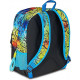 ZAINO SCUOLA ORGANIZZATO EVER WRITER BOY SJ GANG ZAINO DOPPIO SCOMPARTO 30X42X23CM TASCA P/BORRACCIA SEVEN JUNIOR ITALY