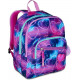ZAINO SCUOLA ORGANIZZATO EVER MULTIHEART SJ GANG ZAINO DOPPIO SCOMPARTO 30X42X23CM TASCA P/BORRACCIA SEVEN JUNIOR ITALY