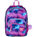 ZAINO SCUOLA ORGANIZZATO EVER MULTIHEART SJ GANG ZAINO DOPPIO SCOMPARTO 30X42X23CM TASCA P/BORRACCIA SEVEN JUNIOR ITALY