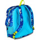 ZAINO SCUOLA ORGANIZZATO EVER SKATE BOY SJ GANG ZAINO DOPPIO SCOMPARTO 30X42X23CM TASCA P/BORRACCIA SEVEN JUNIOR ITALY