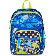 ZAINO SCUOLA ORGANIZZATO EVER SKATE BOY SJ GANG ZAINO DOPPIO SCOMPARTO 30X42X23CM TASCA P/BORRACCIA SEVEN JUNIOR ITALY
