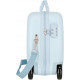 TROLLEY CAVALCABILE ABS 4 RUOTE FROZEN 2 IS MAGICAL DISNEY 31X45X20CM CON TRACOLLA VALIGIA CELESTE DA CABINA 2 CHIUSURE