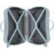 TROLLEY CAVALCABILE ABS 4 RUOTE FROZEN 2 IS MAGICAL DISNEY 31X45X20CM CON TRACOLLA VALIGIA CELESTE DA CABINA 2 CHIUSURE