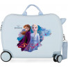 TROLLEY CAVALCABILE ABS 4 RUOTE FROZEN 2 IS MAGICAL DISNEY 31X45X20CM CON TRACOLLA VALIGIA CELESTE DA CABINA 2 CHIUSURE