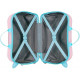 TROLLEY CAVALCABILE 4 RUOTE ABS DISNEY MINNIE PLAY ALL DAY 31X45X20CM VALIGIA BIANCA DA CABINA RIGIDA LEGGERA C/TRACOLLA